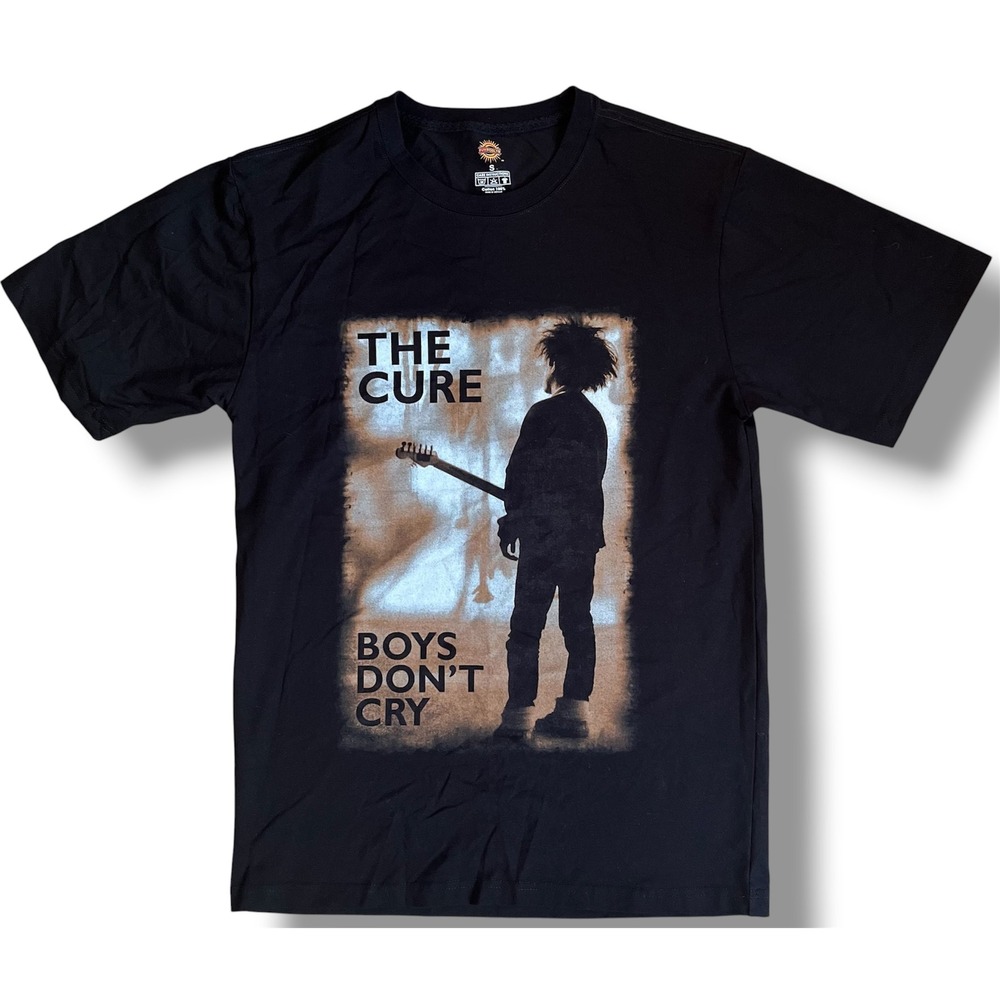 The Cure Boys Don't Cry Black Graphic T-Shirt Sunpod Ltd Robert Smith Men Small